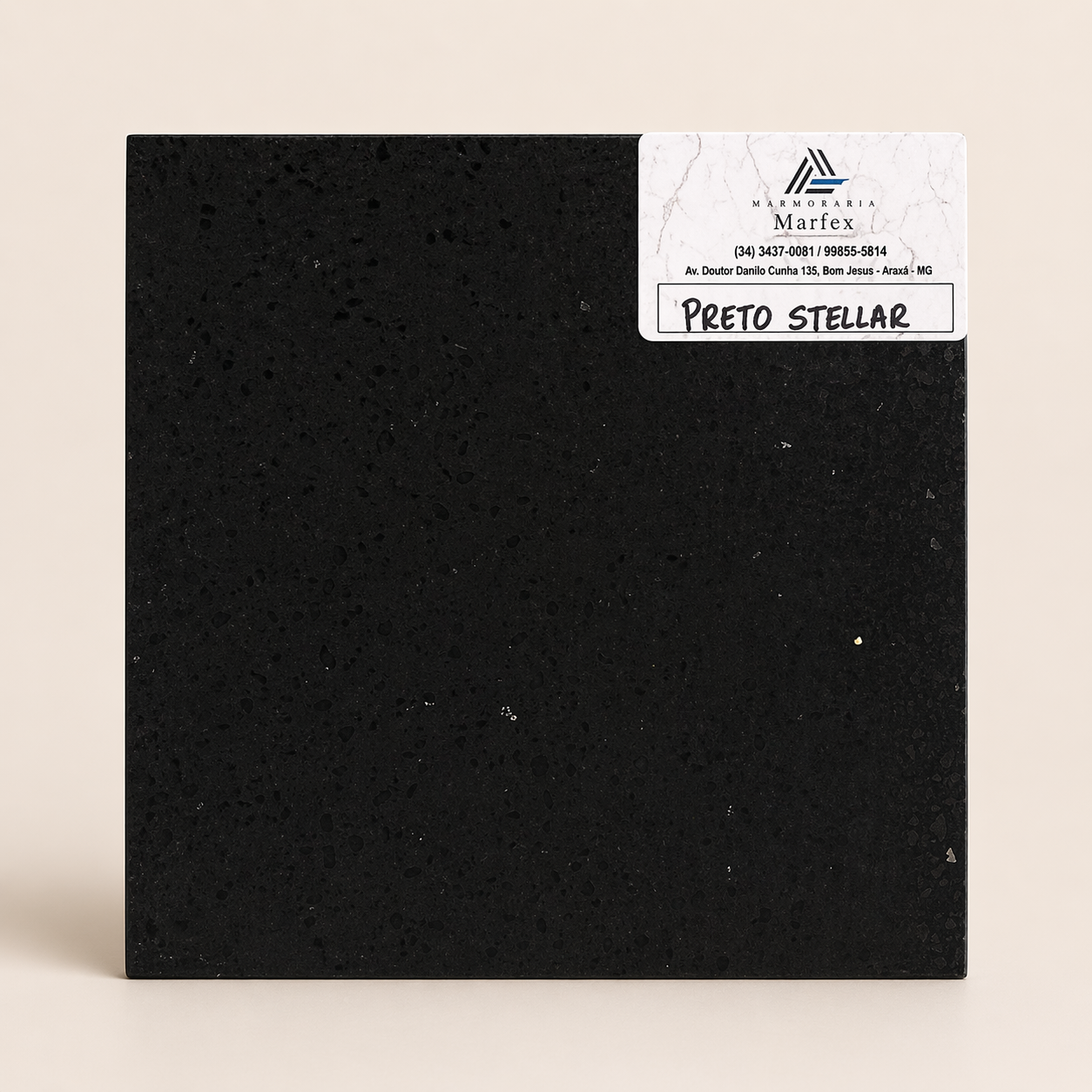 Pedra Quartzo Preto Stellar