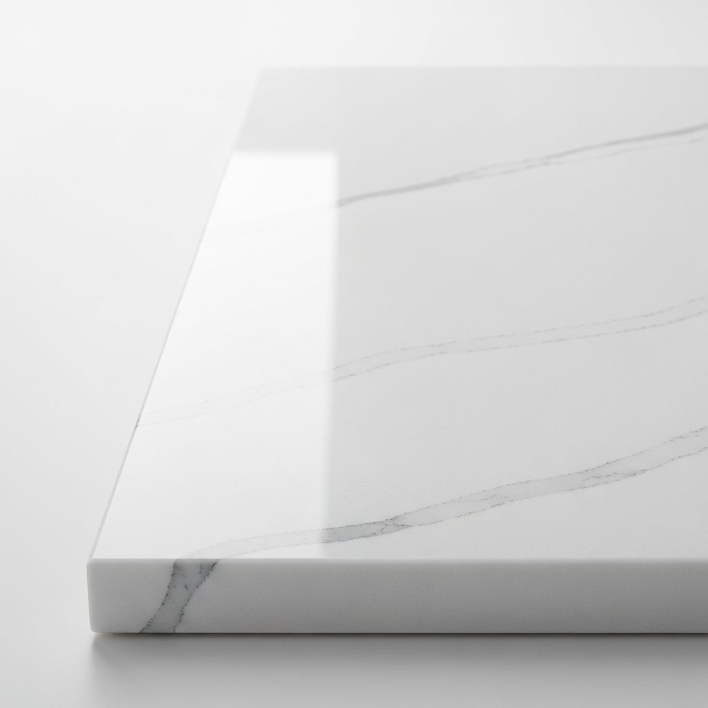 Pedra Quartzo Sky White